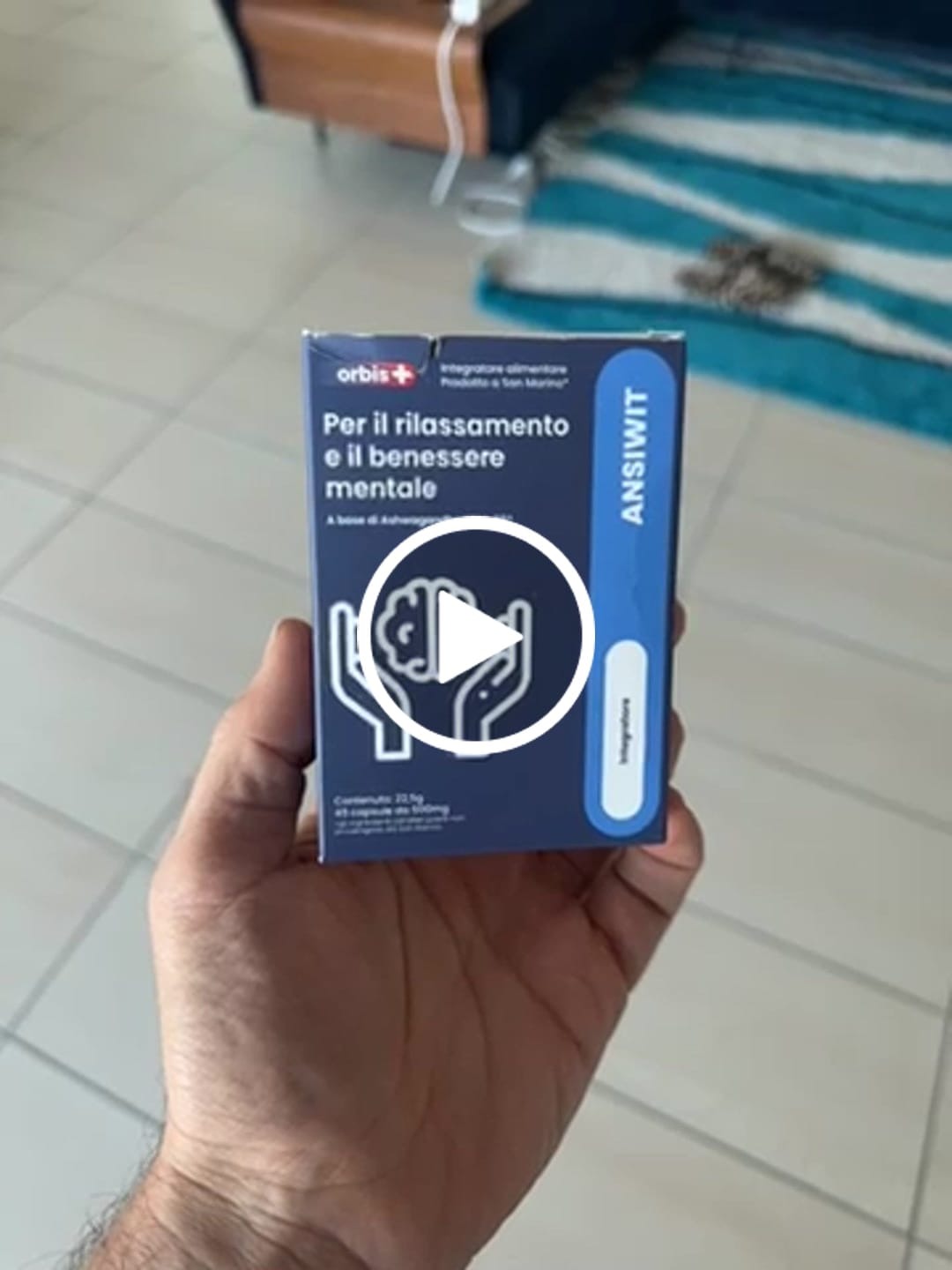 Opinión en vídeo de un cliente sobre MEMOWIT - Ashwagandha KSM-66® y vitamina B12 (30 cápsulas)