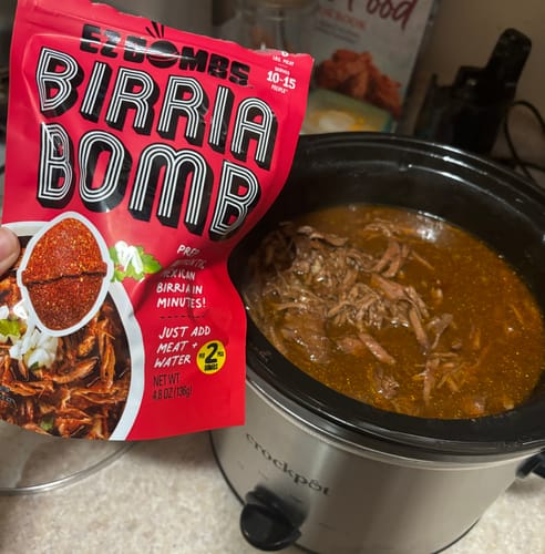 Customer photo review of Birria Bomb Pack
