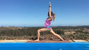 Customer photo review of Mat de Yoga EcoTRAVEL VISHUDDHA