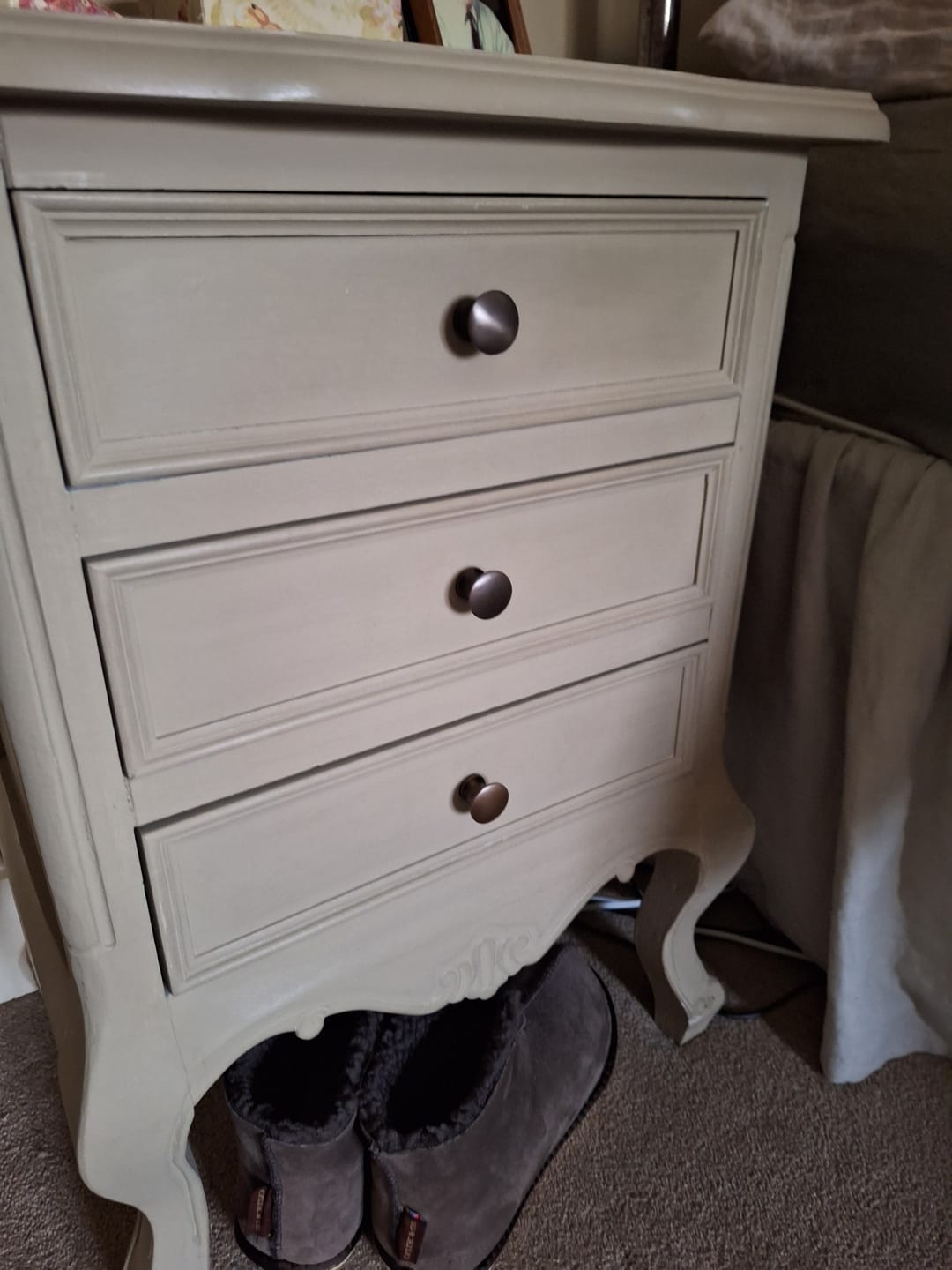Customer photo review of Classic Cast Iron Cupboard Handles | Oxidised