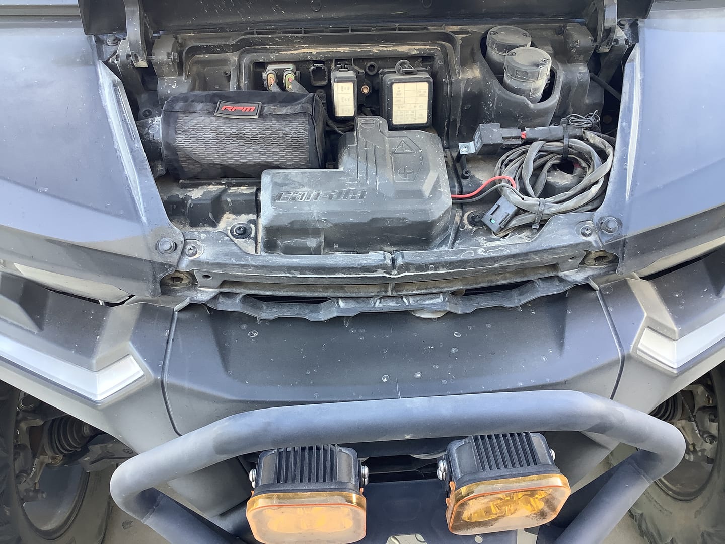 Customer photo review of RPM Can-Am Defender HVAC Pre Filter