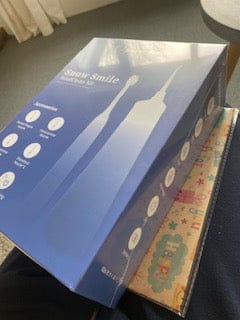 Customer photo review of Snow Smile® Sonic sähköhammasharja ja vesi-flosseri yhdistelmänä