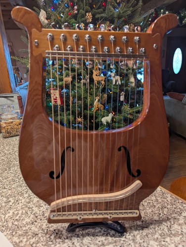 Customer photo review of Pures Lyre Athena Top-level Professional Lyre Instrument
