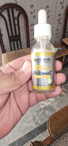 Customer photo review of Garnier Skin Active 30X Vitamin C Booster Serum 30ml