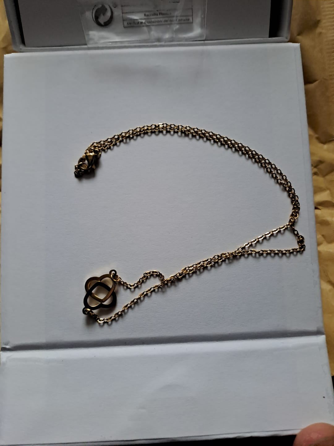 Customer photo review of Lantisor Inimioare Gold