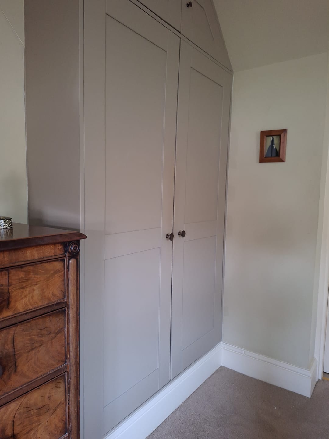 Customer photo review of Classic Cast Iron Cupboard Handles | Oxidised