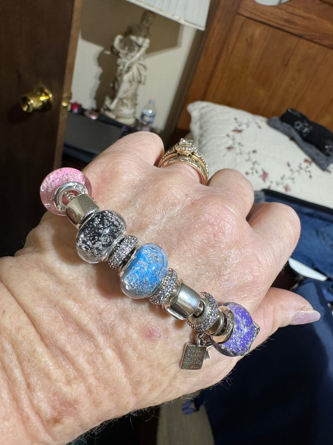 Customer photo review of Solid Color Bead Multi-Pack with Cremains