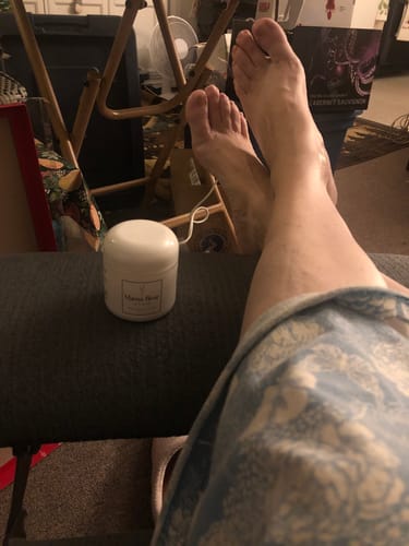 Customer photo review of Mama Bear Nerve Relief Lotion