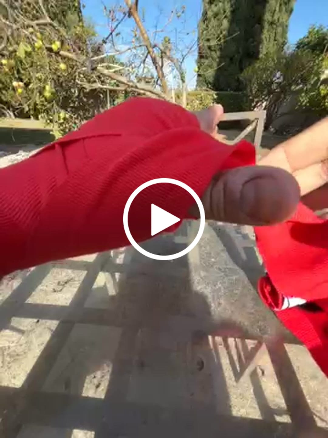 Customer video review of Fairtex Hand Wraps HW2 Elastic Cotton Muay Thai