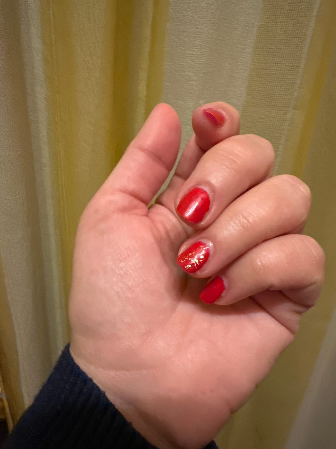 Customer photo review of Smalto Semipermanente LCI -  Corten - Rosso scuro