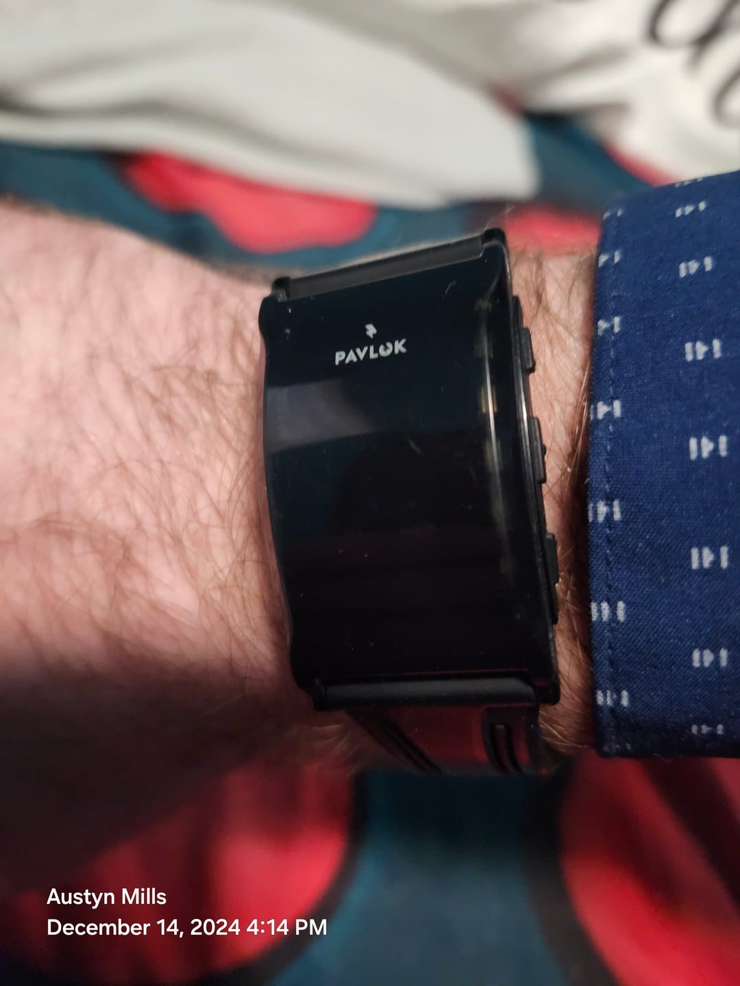 Customer photo review of Pavlok 3 Sports Black