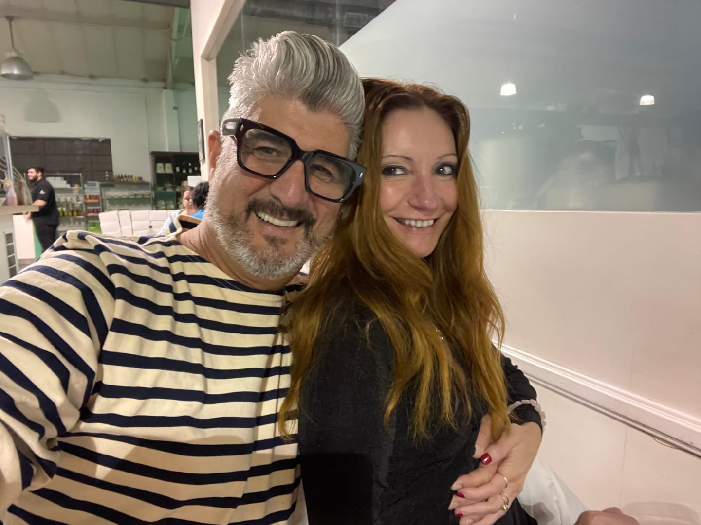 Customer photo review of Breton Stripe Long Sleeve T-Shirt