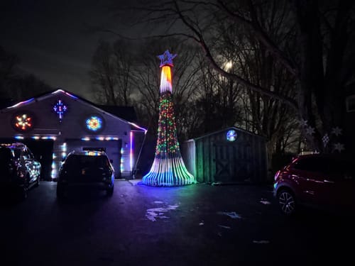 Customer photo review of EVO 12mm Pixels – Durable 12V WS2811 LED Pixels with High Efficiency, IP67 Waterproof