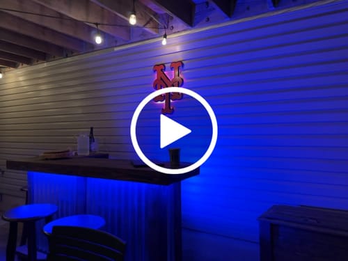 Customer video review of New York Mets "NY" Orange 3D Vintage Metal Wall Art