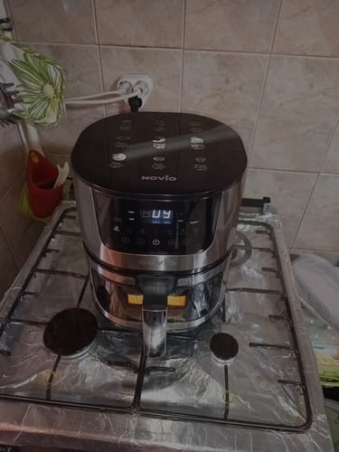 Customer photo review of Air Fryer Novio Grill & Fry