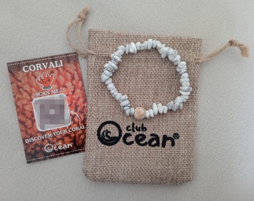 Customer photo review of Coral Restoration Bracelet