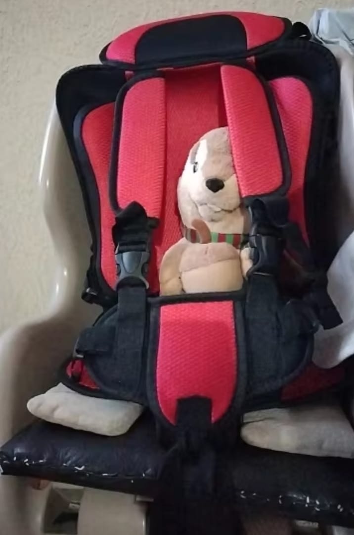Customer photo review of Sicherer Kindersitz - SafeRider Pro