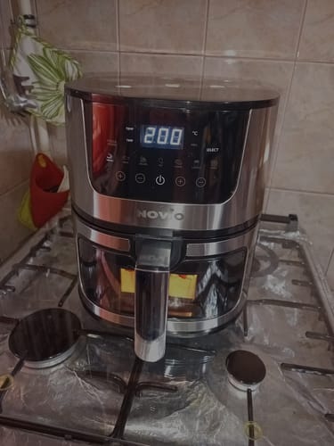 Customer photo review of Air Fryer Novio Grill & Fry