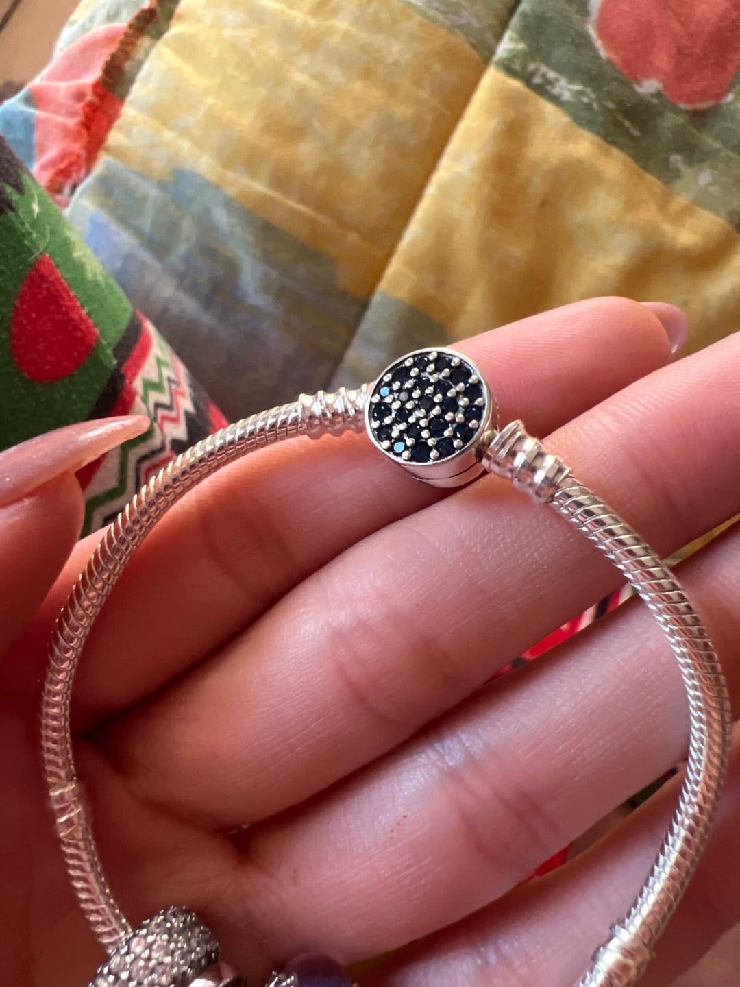 Customer photo review of Pulsera Luna Llena