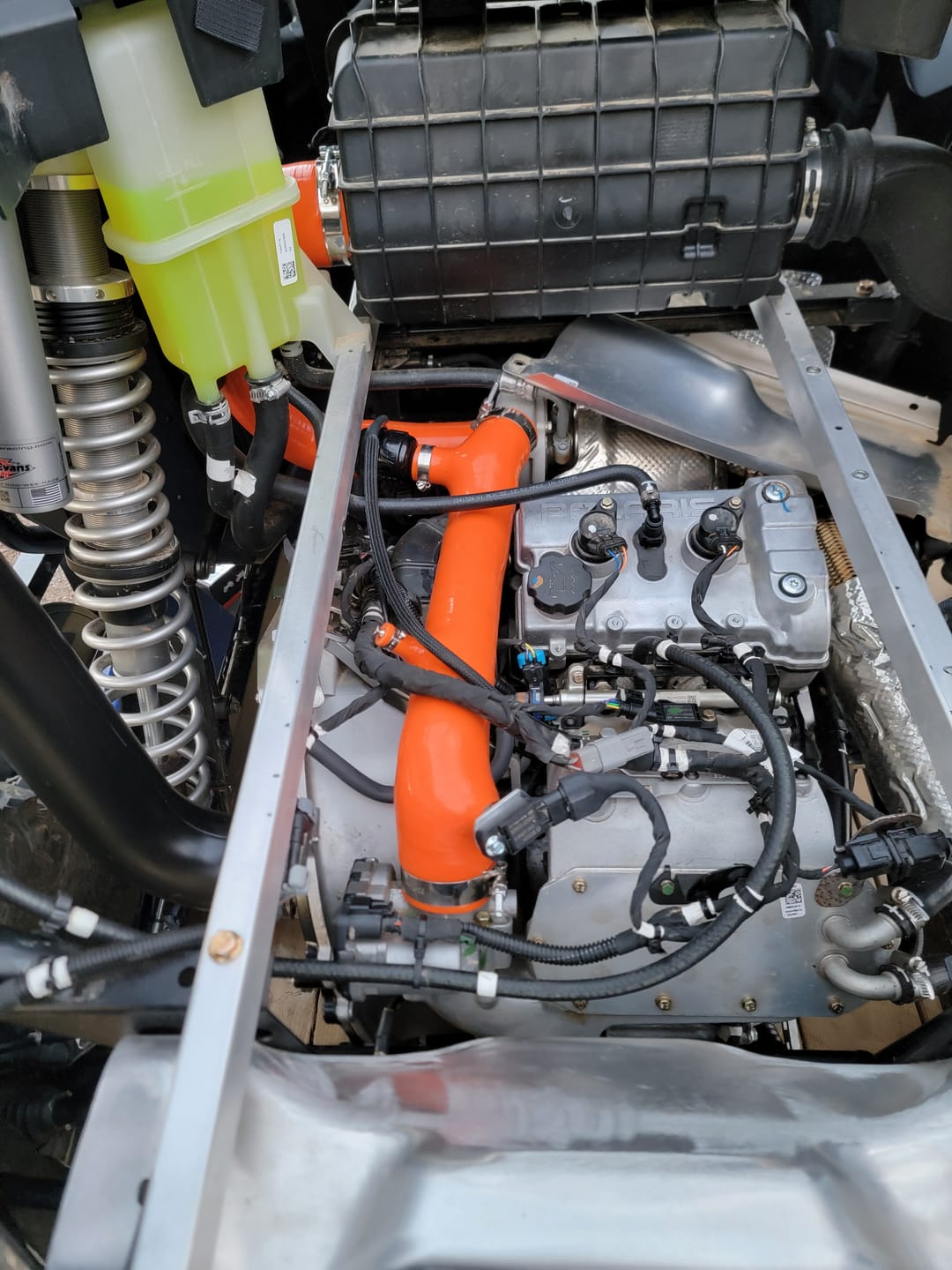 Customer photo review of RPM Polaris RZR PRO XP & Turbo R Silicone Intake & Charge Tube SET