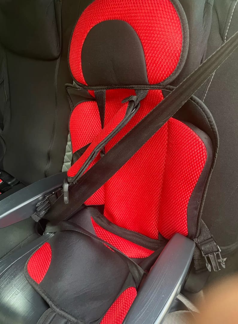 Customer photo review of Sicherer Kindersitz - SafeRider Pro
