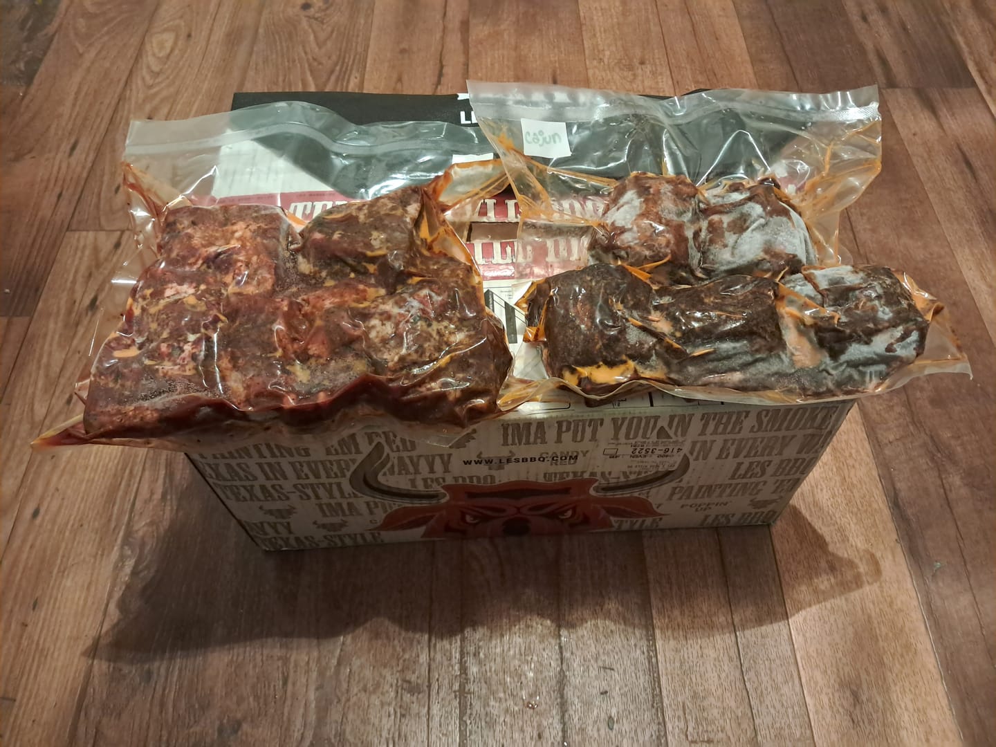 Customer photo review of Oxtail Nuggets - Weekend Sampler Pack