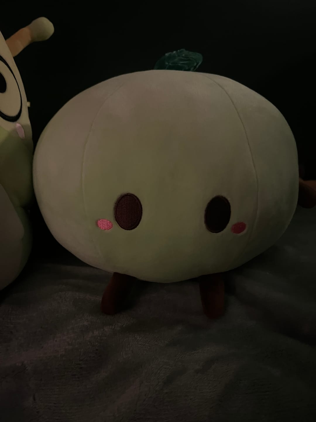 Customer photo review of Stardew Valley - Green Junimo Pillow Plush