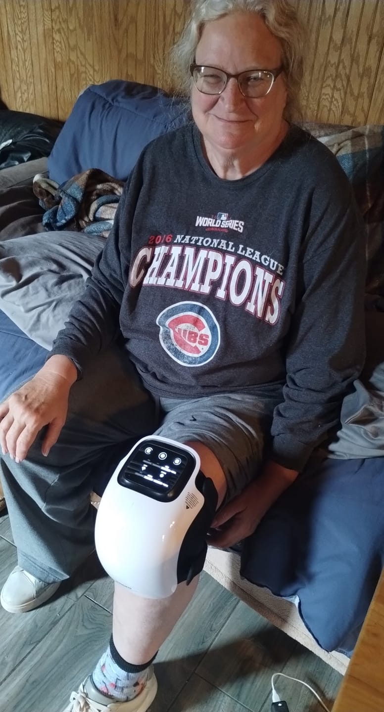 Customer photo review of ReliveX™ Kniemassager