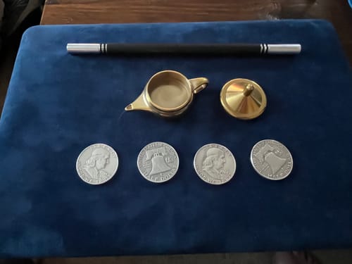 Customer photo review of TCC 14th Anniversary | The Coin Teapot by Steven Gu & Artisan Coin