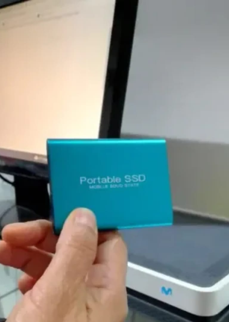 Customer photo review of Ultraschnelle Externe SSD - SpeedDrive Pro