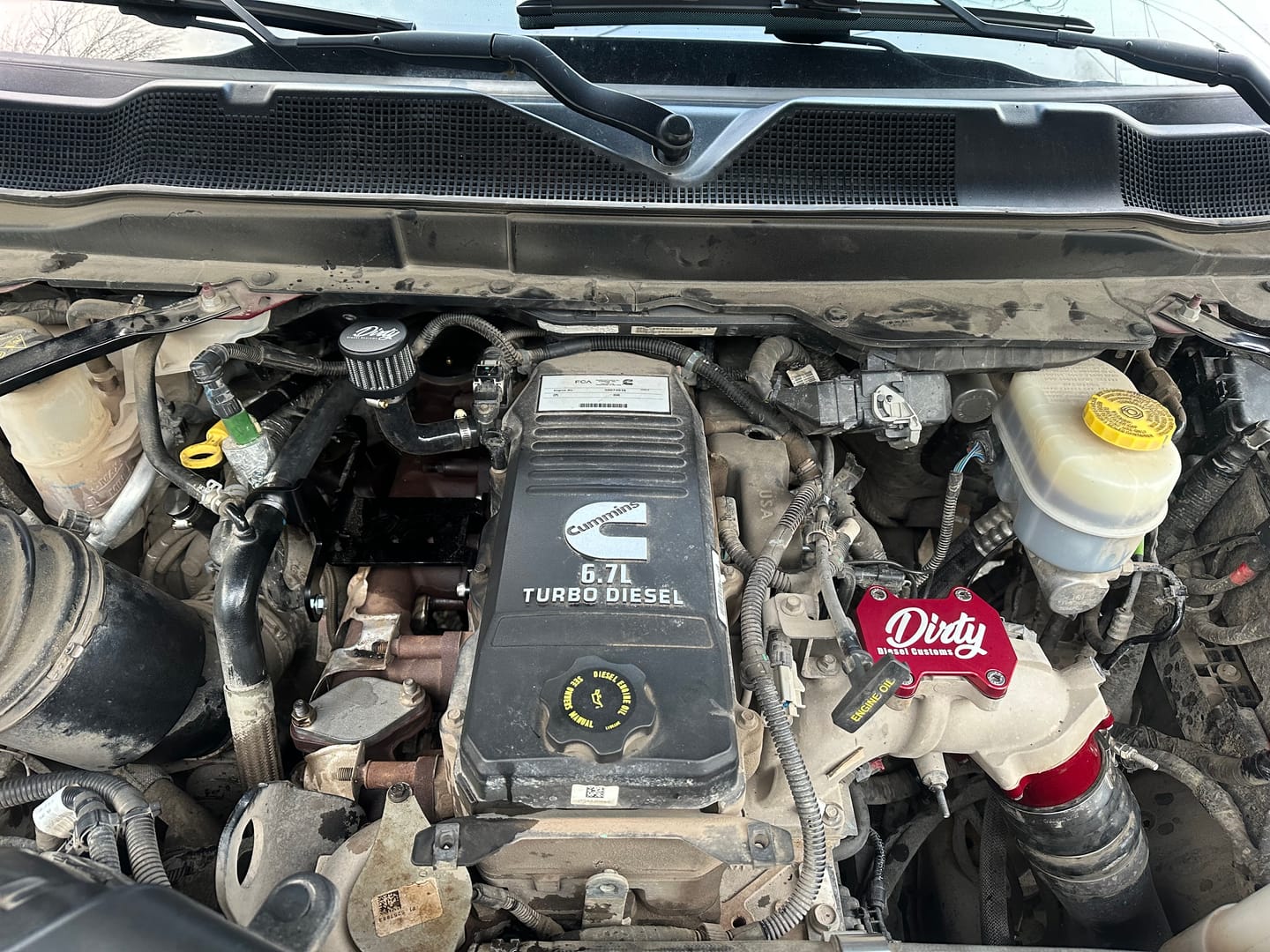 Customer photo review of 2007.5-2023 Cummins CCV Delete Kit (I67-ENG-A002)