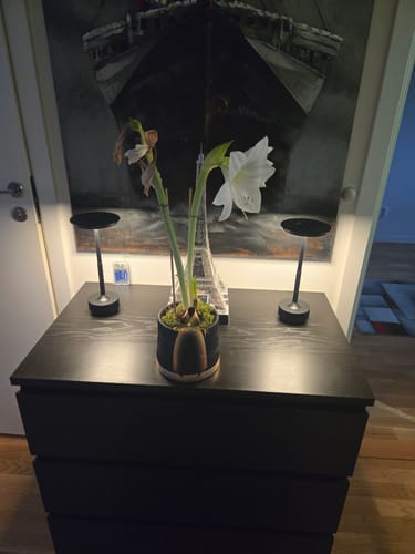 Customer photo review of Bordslampa Iron - Portabel - Batteridriven 4000 mAH