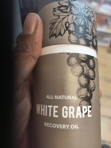 Customer photo review of White Grape Recovery Oil