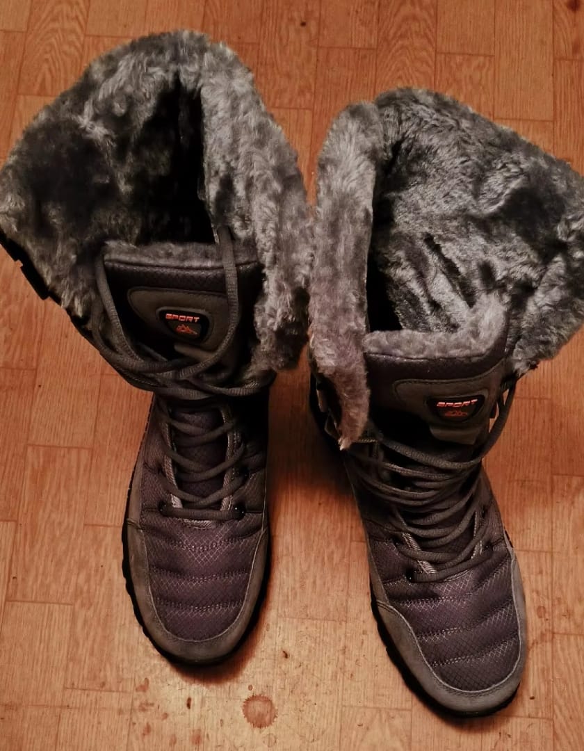 Customer photo review of Winterwanderschuhe | Große und robuste Schneestampfer