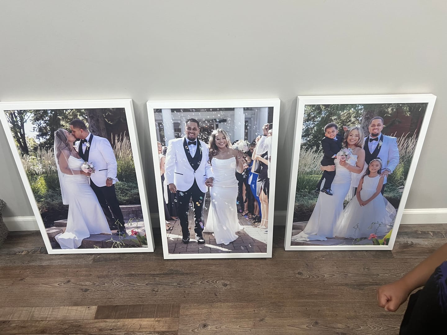 Customer photo review of Framed photo