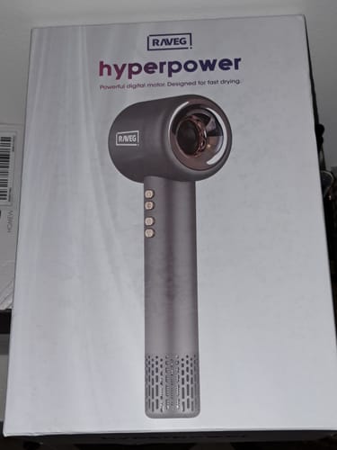 Customer photo review of RAVEG Hyperpower ® Angor grey - Haardroger