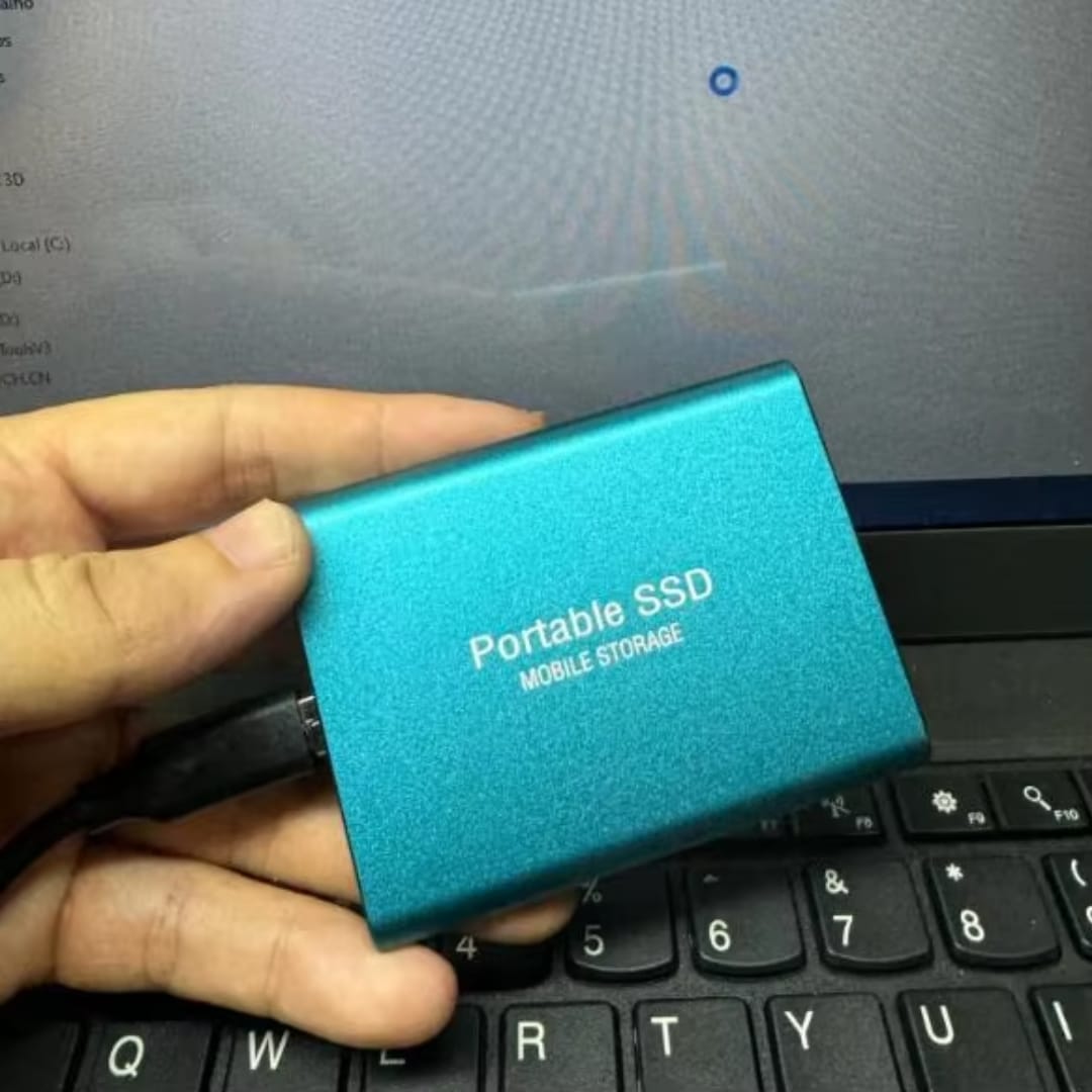 Customer photo review of Ultraschnelle Externe SSD - SpeedDrive Pro