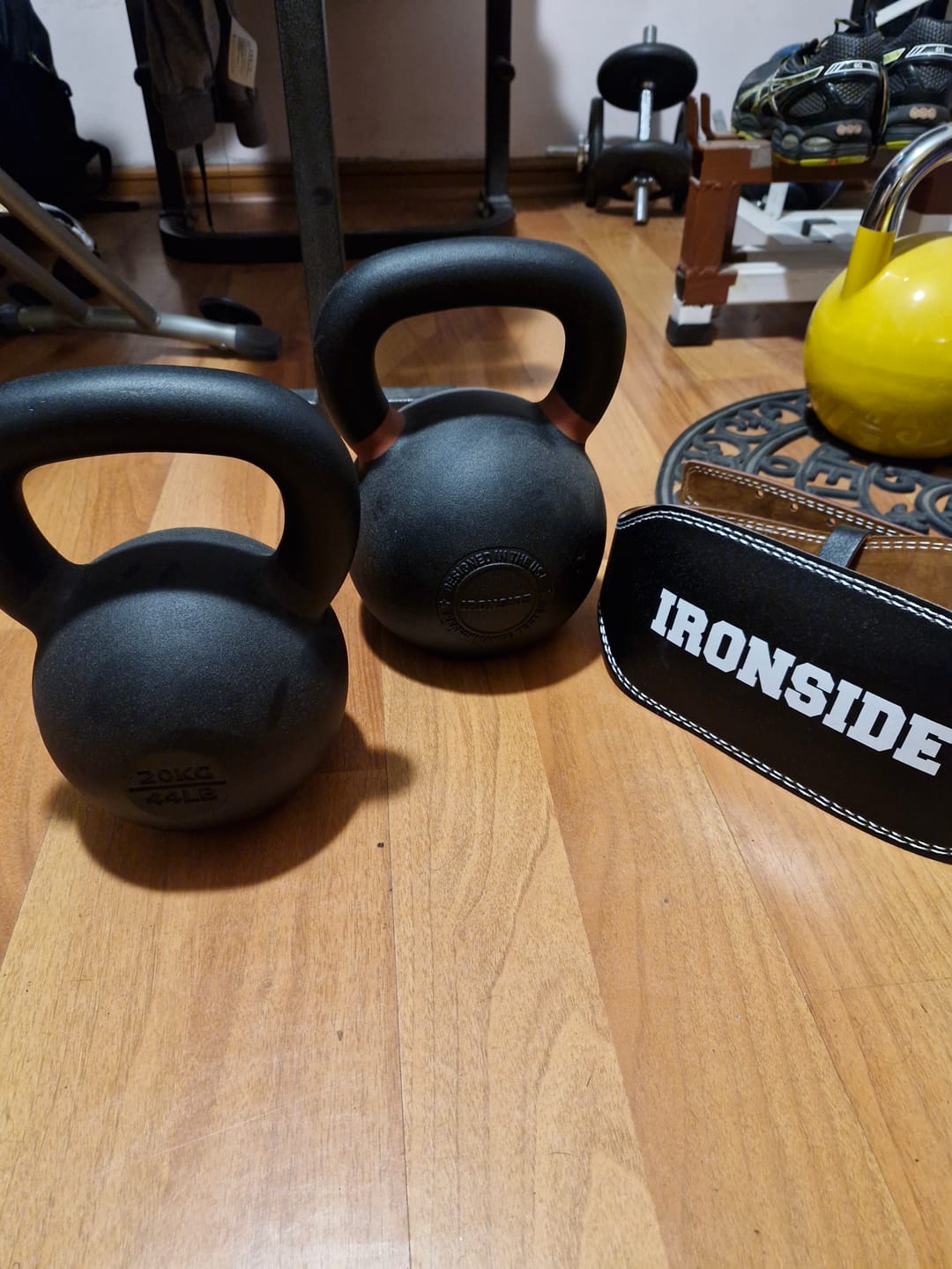 Customer photo review of Kettlebell Premium 4 a 36 kg IRONSIDE