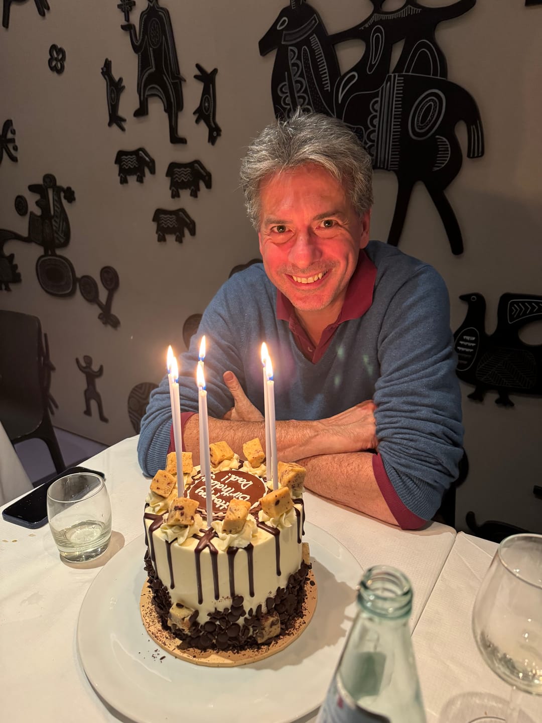Customer photo review of Cookie Dough Cake