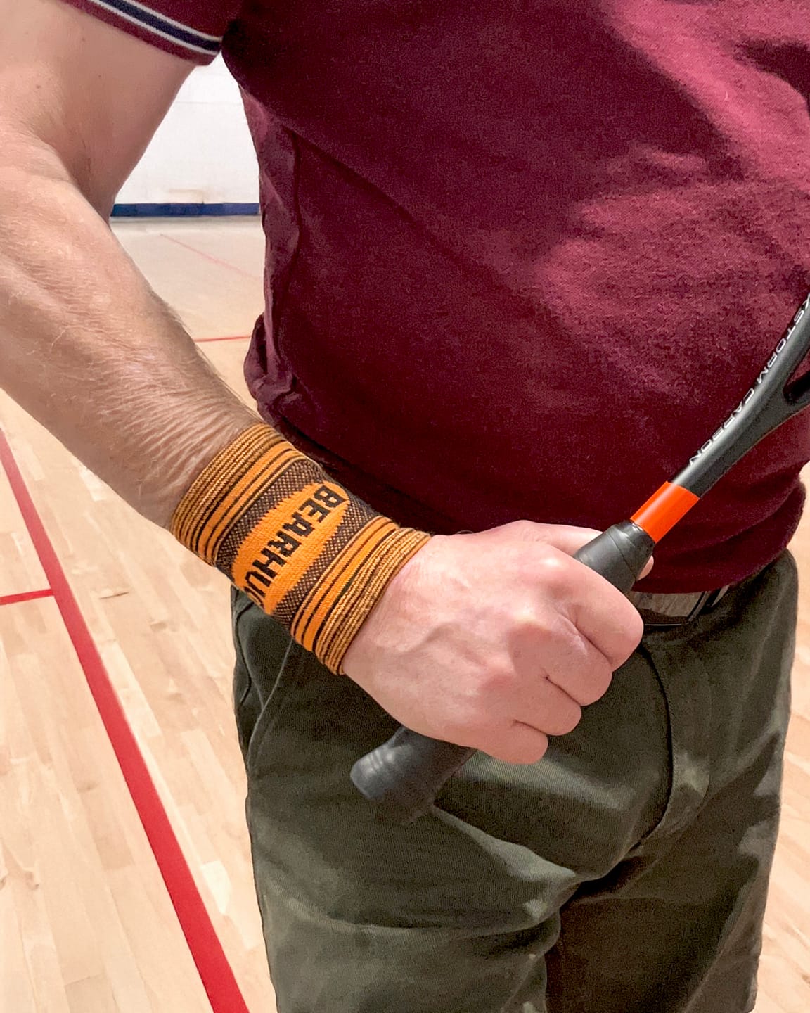 Customer photo review of Wrist Compression Support Sleeve For Arthritic & Sports Pain Relief