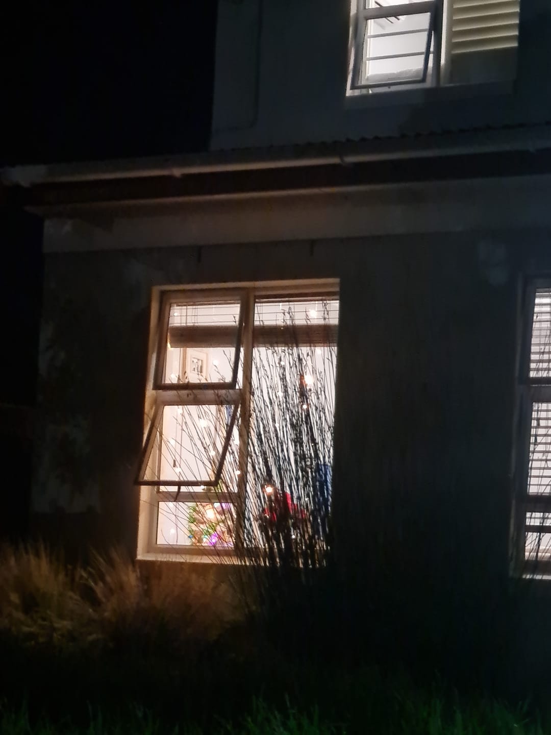 Customer photo review of Curtain Fairy Lights