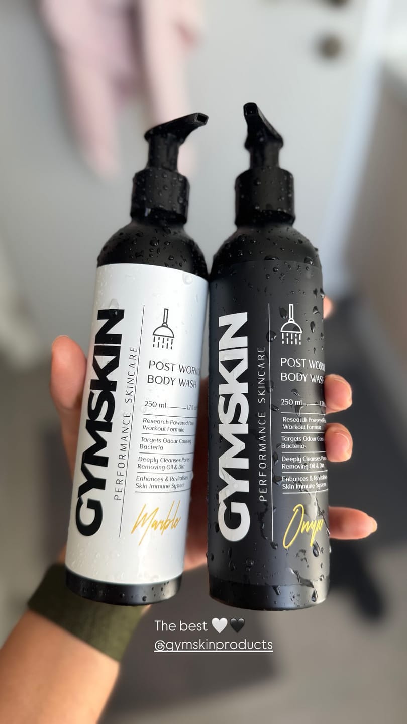 Customer photo review of POST WORKOUT BODY WASH