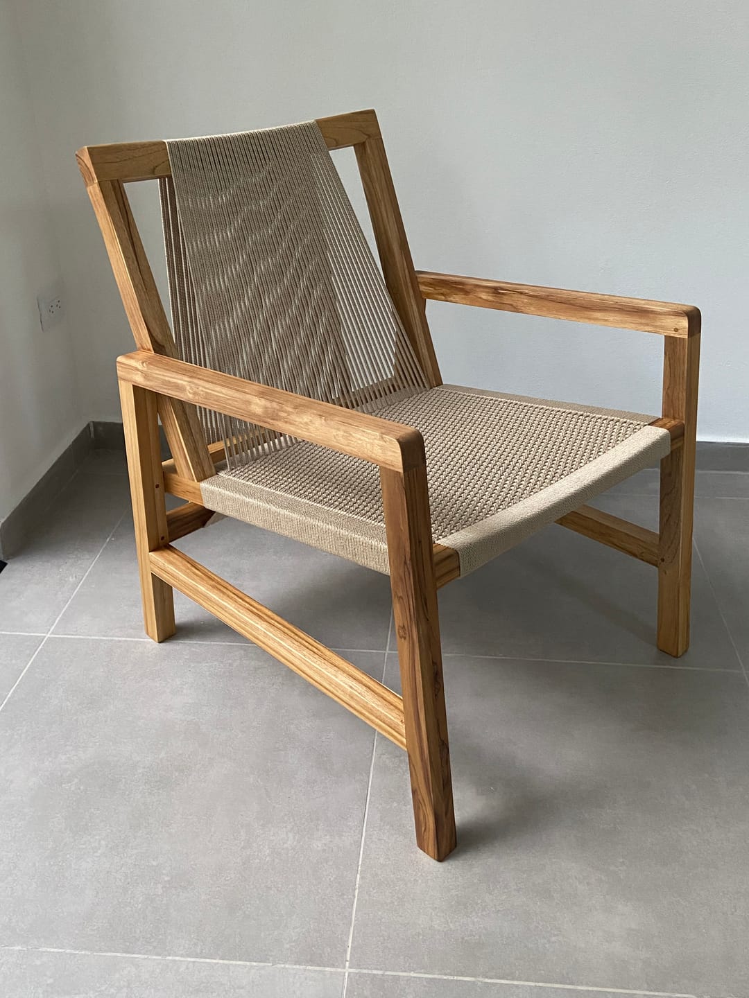 Customer photo review of Nicoya Armchair | Naturaline Traditional Cord