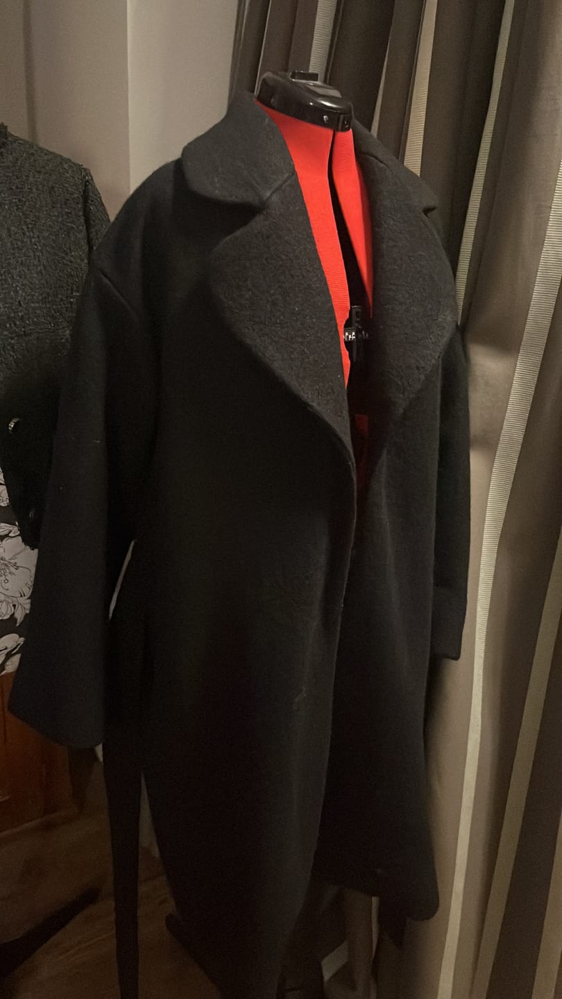 Customer photo review of Plain 100% Boiled Wool Fabric