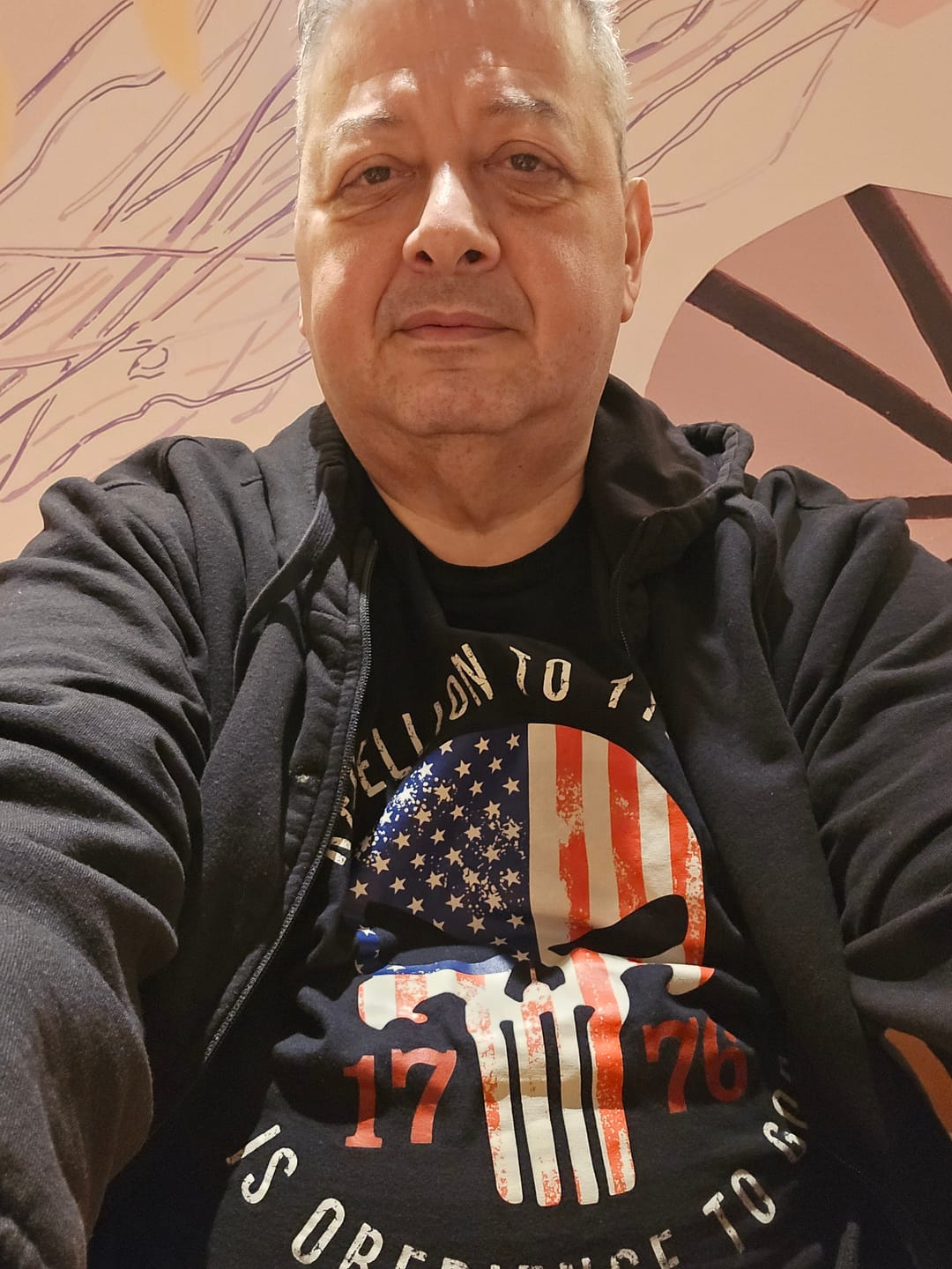 Customer photo review of Rebellion To Tyrants T-Shirt