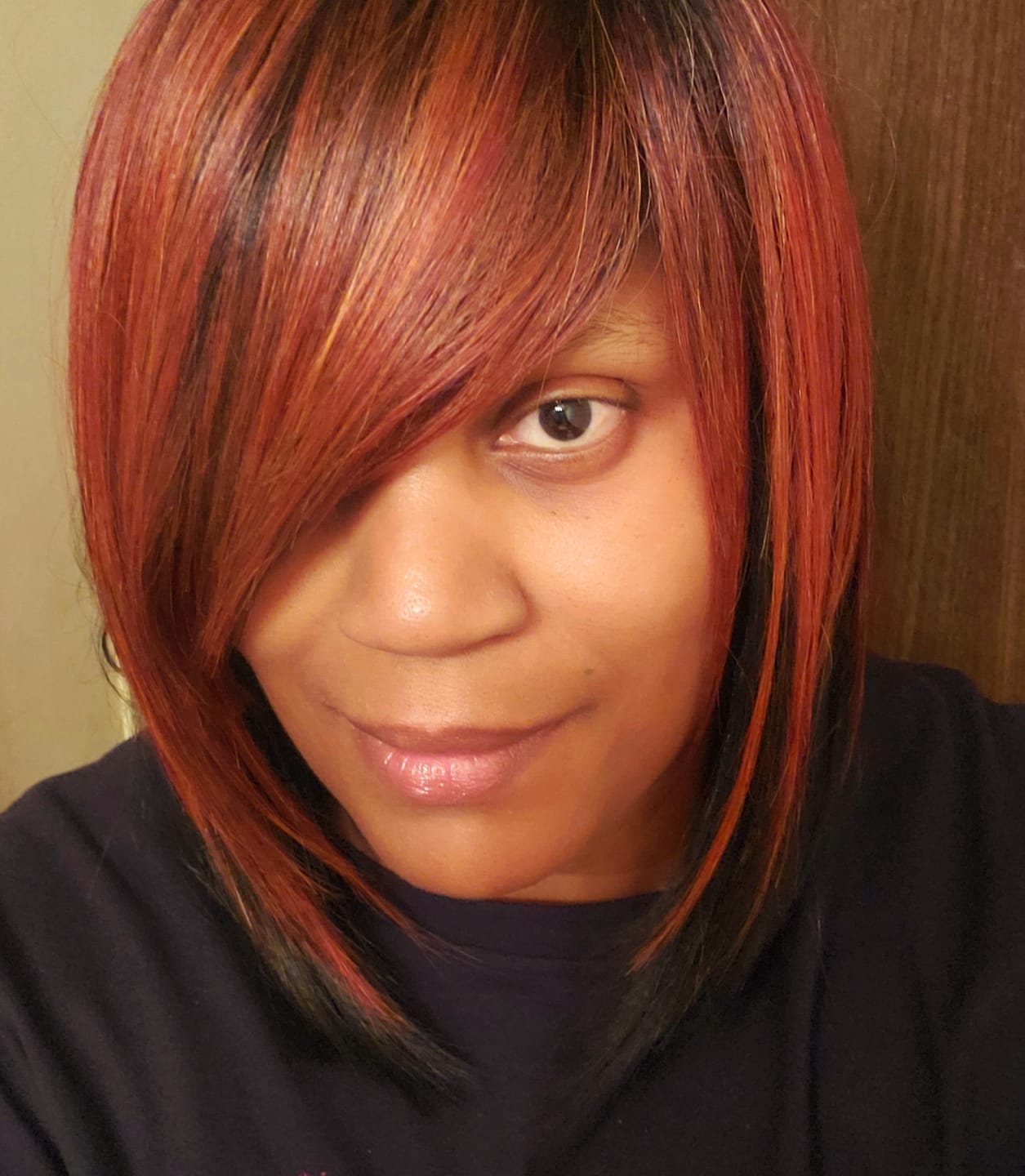 Customer photo review of Freetress Equal Synthetic Hair Wig LITE 002