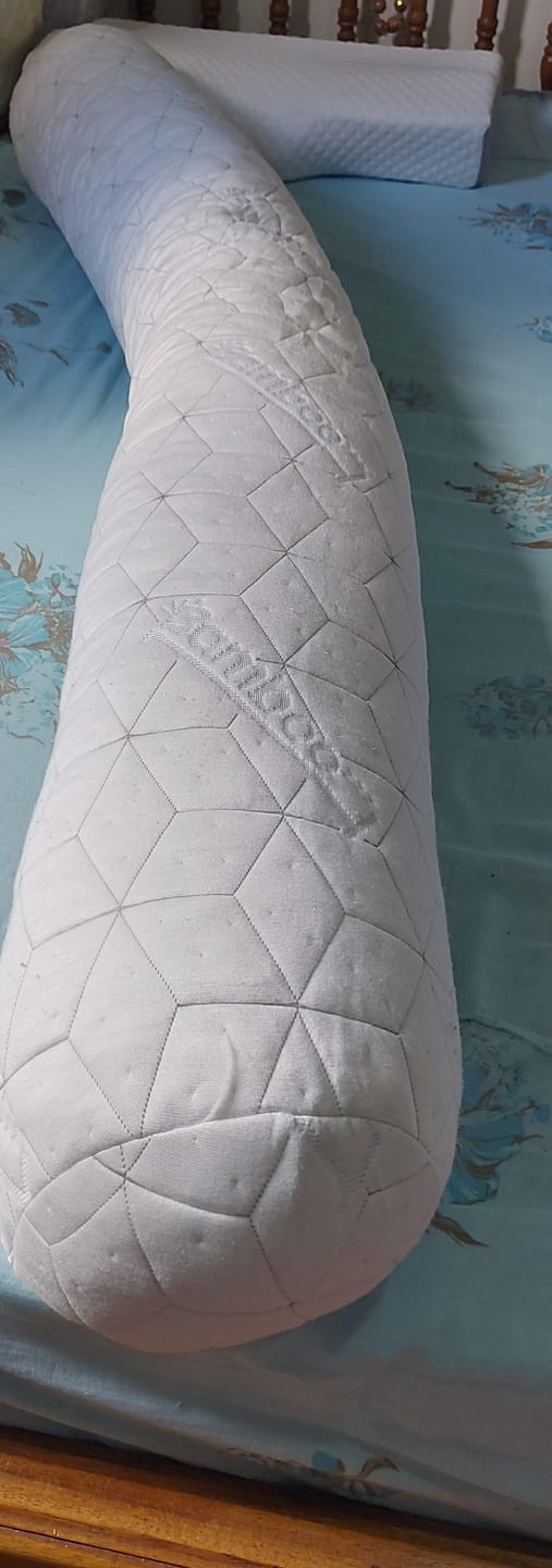 Customer photo review of Travesseiro de Corpo IWS Snow® Body - Edição Limitada