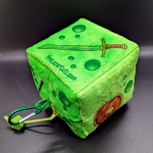 Customer photo review of Lime Solid Minky Fabric