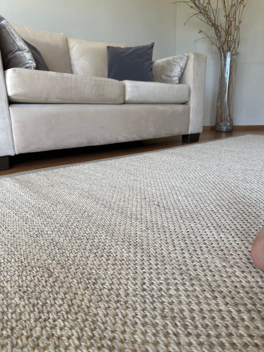 Customer photo review of Alfombra Sisal Mali