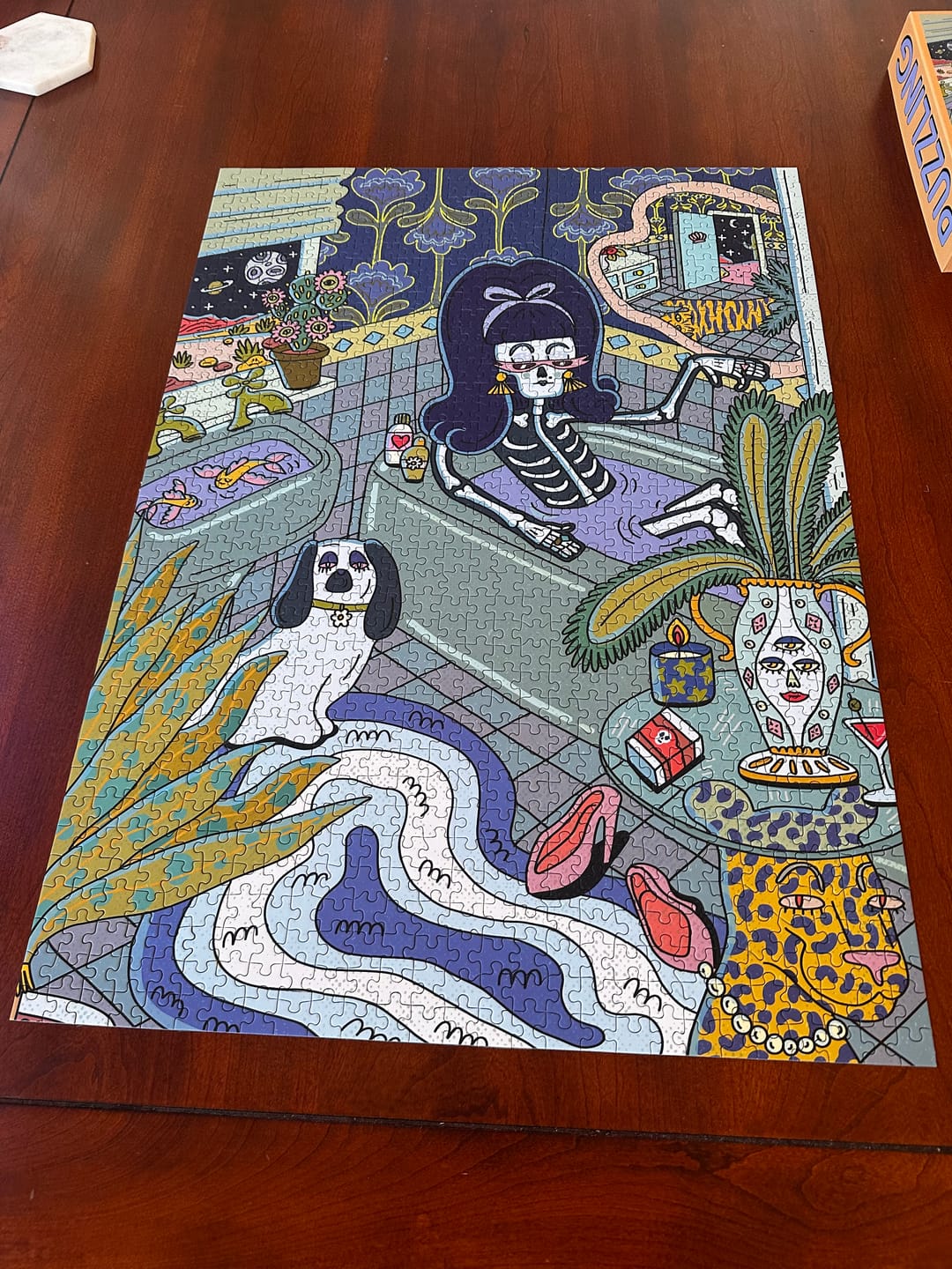 Customer photo review of Moonlight | 1000 Piece Puzzle